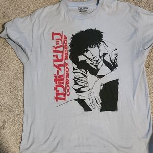 Cowboy Bebop Graphic T-Shirt - Light Blue